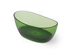 Dea Design Elegant Ванна из Glasstech отдельностоящая 163x85 см, цвет: emerald DD8611 1630 R3