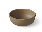 Dea Design Round Ванна из Solid Surface отдельностоящая 135x135 см, цвет: light camel DD8612 1350 2