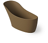 Dea Design Elegant Ванна из Solid Surface отдельностоящая 169x75 см, цвет: dark camel DD8613 1690 1