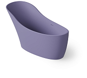 Dea Design Elegant Ванна из Solid Surface отдельностоящая 169x75 см, цвет: lilac DD8613 1690 14