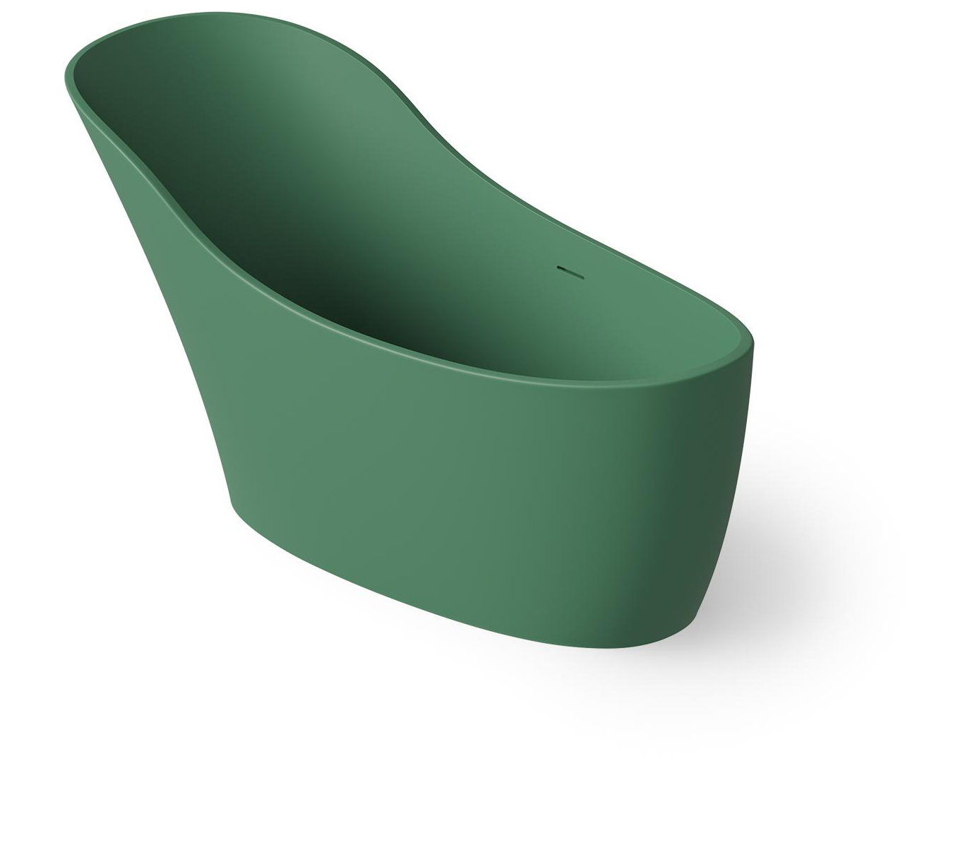 Dea Design Elegant Ванна из Solid Surface отдельностоящая 169x75 см, цвет: sage DD8613 1690 9