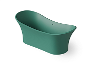 Dea Design Elegant Ванна из Solid Surface отдельностоящая 175x75 см, цвет: green DD8614 1750 10