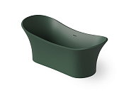Dea Design Elegant Ванна из Solid Surface отдельностоящая 175x75 см, цвет: dark green DD8614 1750 11