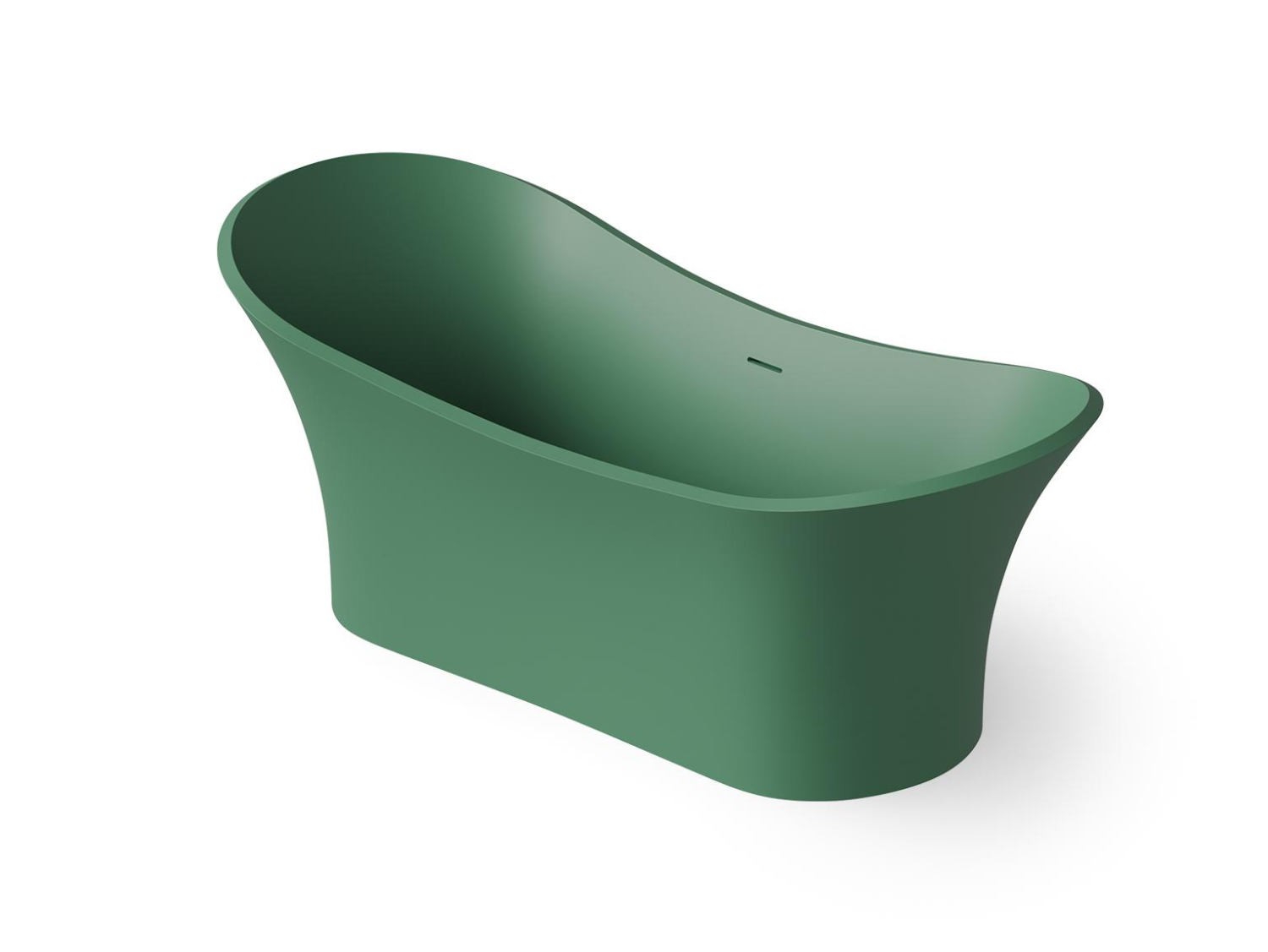 Dea Design Elegant Ванна из Solid Surface отдельностоящая 175x75 см, цвет: sage DD8614 1750 9