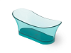 Dea Design Elegant Ванна из Glasstech отдельностоящая 175x75 см, цвет: lake water blue DD8614 1750 R8