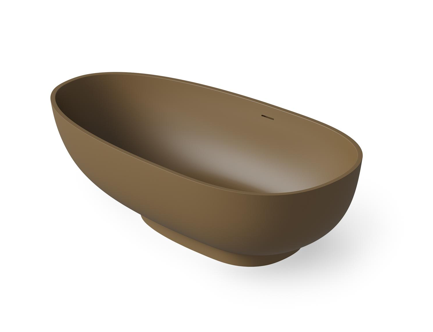 Dea Design Modern Ванна из Solid Surface отдельностоящая 180x94 см, цвет: dark camel DD8616 1800 1