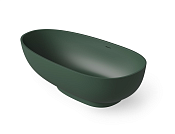 Dea Design Modern Ванна из Solid Surface отдельностоящая 180x94 см, цвет: dark green DD8616 1800 11