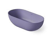Dea Design Shadow Ванна из Solid Surface отдельностоящая 155x77 см, цвет: lilac DD8619 1550 14
