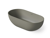 Dea Design Shadow Ванна из Solid Surface отдельностоящая 178x88 см, цвет: light grey DD8619 1780 4