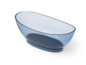 Dea Design Elegant Ванна из Glasstech отдельностоящая 179x88 см, цвет: royal blue DD8620 1790 R7