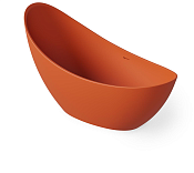 Dea Design Elegant Ванна из Solid Surface отдельностоящая 186x78 см, цвет: orange DD8621 1860 7