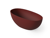Dea Design Nature Ванна из Solid Surface отдельностоящая 155x75 см, цвет: red wine DD8628 1550 17