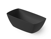 Dea Design Modern Ванна из Solid Surface отдельностоящая 170x85 см, цвет: black DD8631 1700 16