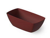 Dea Design Modern Ванна из Solid Surface отдельностоящая 170x85 см, цвет: red wine DD8631 1700 17