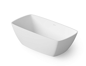 Dea Design Modern Ванна из Solid Surface отдельностоящая 170x85 см, цвет: white DD8631 1700 18