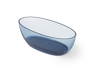 Dea Design Nature Ванна из Glasstech отдельностоящая 170x80 см, цвет: royal blue DD8647 1700 R7