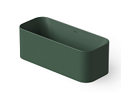 Dea Design Soul Ванна из Solid Surface отдельностоящая 170x70 см, цвет: dark green DD8658 1700 11