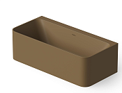 Dea Design Modern Ванна из Solid Surface отдельностоящая 160x80 см, цвет: dark camel DD8665 1600 1