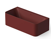 Dea Design Modern Ванна из Solid Surface отдельностоящая 160x80 см, цвет: red wine DD8665 1600 17