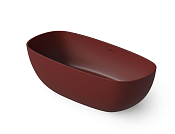 Dea Design Modern Ванна из Solid Surface отдельностоящая 150x76 см, цвет: red wine DD8666 1620 17