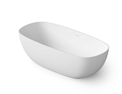 Dea Design Modern Ванна из Solid Surface отдельностоящая 150x76 см, цвет: white DD8666 1620 18