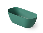 Dea Design Edge Ванна из Solid Surface отдельностоящая 150x75 см, цвет: green DD8670 1500 10