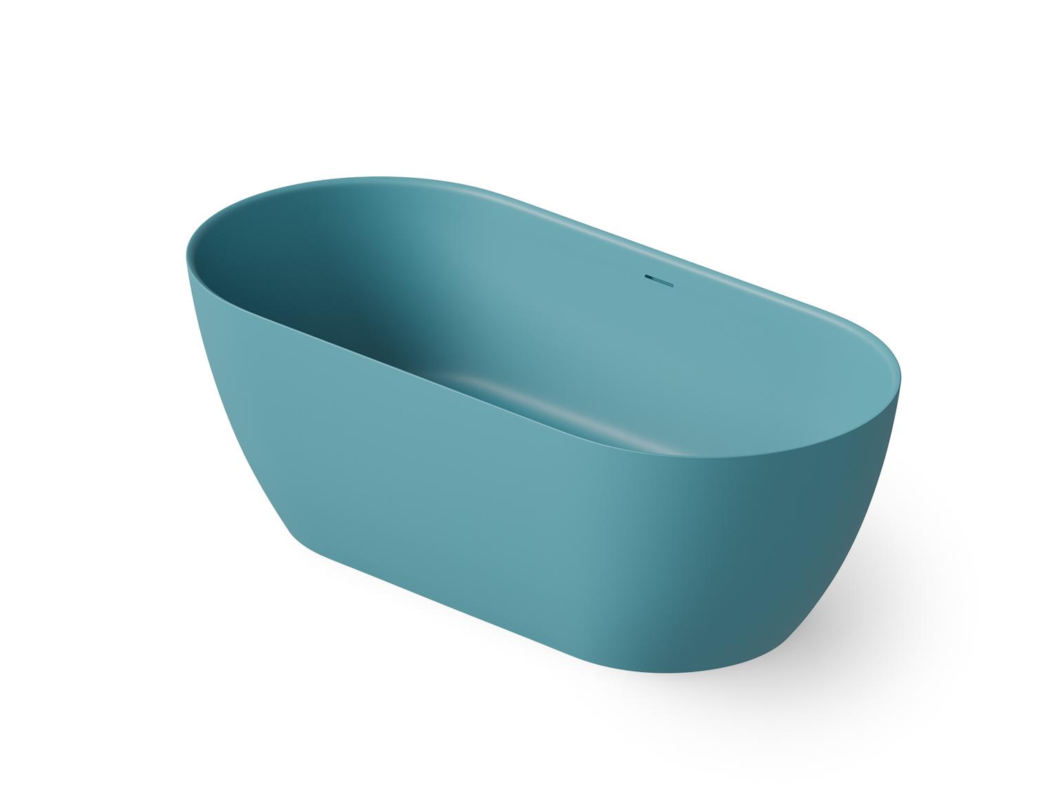 Dea Design Edge Ванна из Solid Surface отдельностоящая 170x80 см, цвет: wave DD8670 1700 15