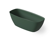 Dea Design Edge Ванна из Solid Surface отдельностоящая 170x72 см, цвет: dark green DD8671 1700 11