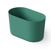 Dea Design Single Ванна из Solid Surface отдельностоящая 135x75 см, цвет: green DD8673 1350 10