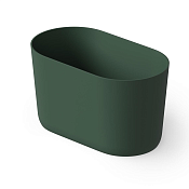 Dea Design Single Ванна из Solid Surface отдельностоящая 135x75 см, цвет: dark green DD8673 1350 11