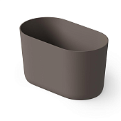 Dea Design Single Ванна из Solid Surface отдельностоящая 135x75 см, цвет: grey brown DD8673 1350 6