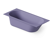 Dea Design Ease Ванна из Solid Surface, встраиваемая 170x75 см, цвет: lilac DD8676 1700 14