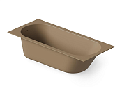 Dea Design Ease Ванна из Solid Surface, встраиваемая 180x80 см, цвет: light camel DD8676 1800 2