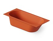 Dea Design Ease Ванна из Solid Surface, встраиваемая 180x80 см, цвет: orange DD8676 1800 7
