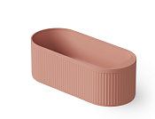 Dea Design Stripes Ванна из Solid Surface отдельностоящая 171x72 см, цвет: lotus DD8801 1710 13