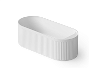 Dea Design Stripes Ванна из Solid Surface отдельностоящая 171x72 см, цвет: white DD8801 1710 18