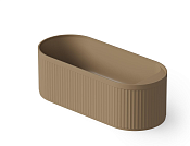 Dea Design Stripes Ванна из Solid Surface отдельностоящая 171x72 см, цвет: light camel DD8801 1710 2