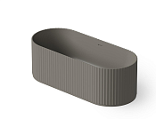 Dea Design Stripes Ванна из Solid Surface отдельностоящая 170x72 см, цвет: grey DD8803 1700 3