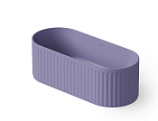 Dea Design Stripes Ванна из Solid Surface отдельностоящая 170x72 см, цвет: lilac DD8804 1700 14
