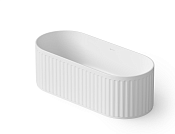 Dea Design Stripes Ванна из Solid Surface отдельностоящая 170x72 см, цвет: white DD8804 1700 18