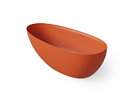 Dea Design Edge Ванна из Solid Surface отдельностоящая 140x76 см, цвет: orange DD8908 1400 7