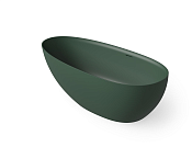 Dea Design Edge Ванна из Solid Surface отдельностоящая 170x78 см, цвет: dark green DD8908 1700 11