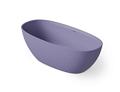Dea Design Edge Ванна из Solid Surface отдельностоящая 130x70 см, цвет: lilac DD8928 1300 14