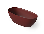 Dea Design Edge Ванна из Solid Surface отдельностоящая 150x73 см, цвет: red wine DD8928 1500 17