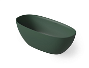 Dea Design Edge Ванна из Solid Surface отдельностоящая 160x76 см, цвет: dark green DD8928 1600 11