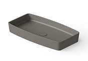 Dea Design Раковина чаша 68x36x9,5h см, Solid Surface, цвет: grey DD9001 680 3