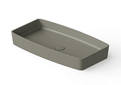 Dea Design Раковина чаша 68x36x9,5h см, Solid Surface, цвет: light grey DD9001 680 4
