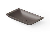 Dea Design Раковина чаша 60x35x9h см, Solid Surface, цвет: grey brown DD9002 600 6