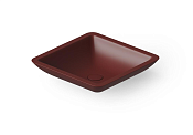 Dea Design Раковина чаша 42,5x42,5x10,5h см, Solid Surface, цвет: red wine DD9003 425 17