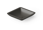 Dea Design Раковина чаша 42,5x42,5x10,5h см, Solid Surface, цвет: graphite DD9003 425 5
